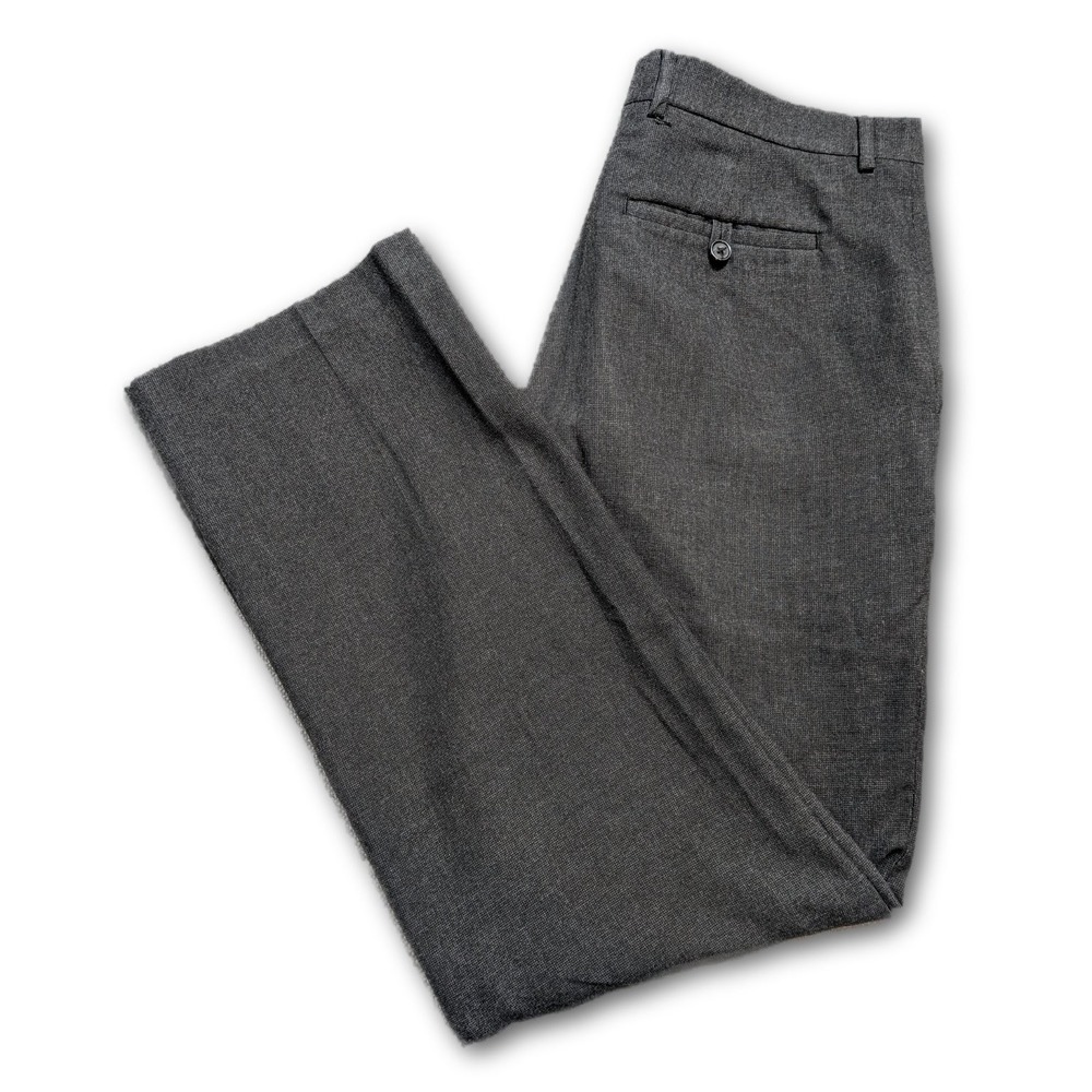 Banana Republic Modern Mens Pants Gray 34x32 Woven Breathable Pockets Belt Loops